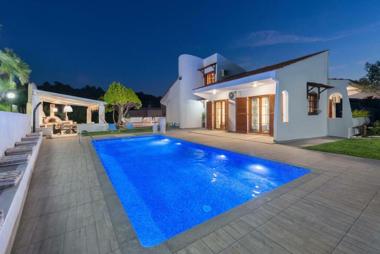 Una Villa Rhodes 依克希亚 外观 照片