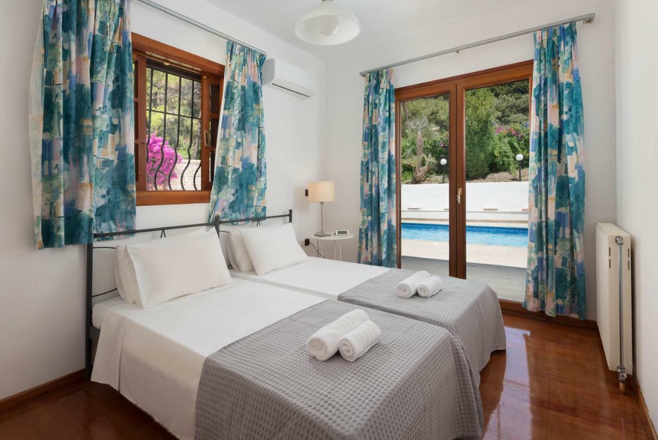 Una Villa Rhodes 依克希亚 外观 照片