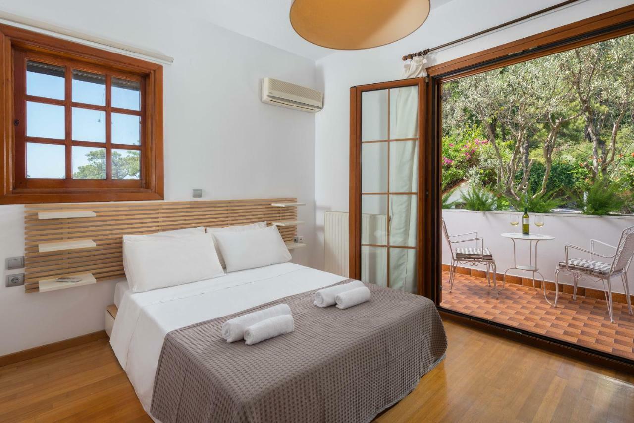 Una Villa Rhodes 依克希亚 外观 照片